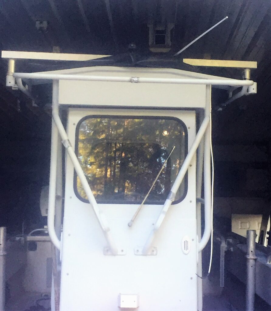 Boat front rack